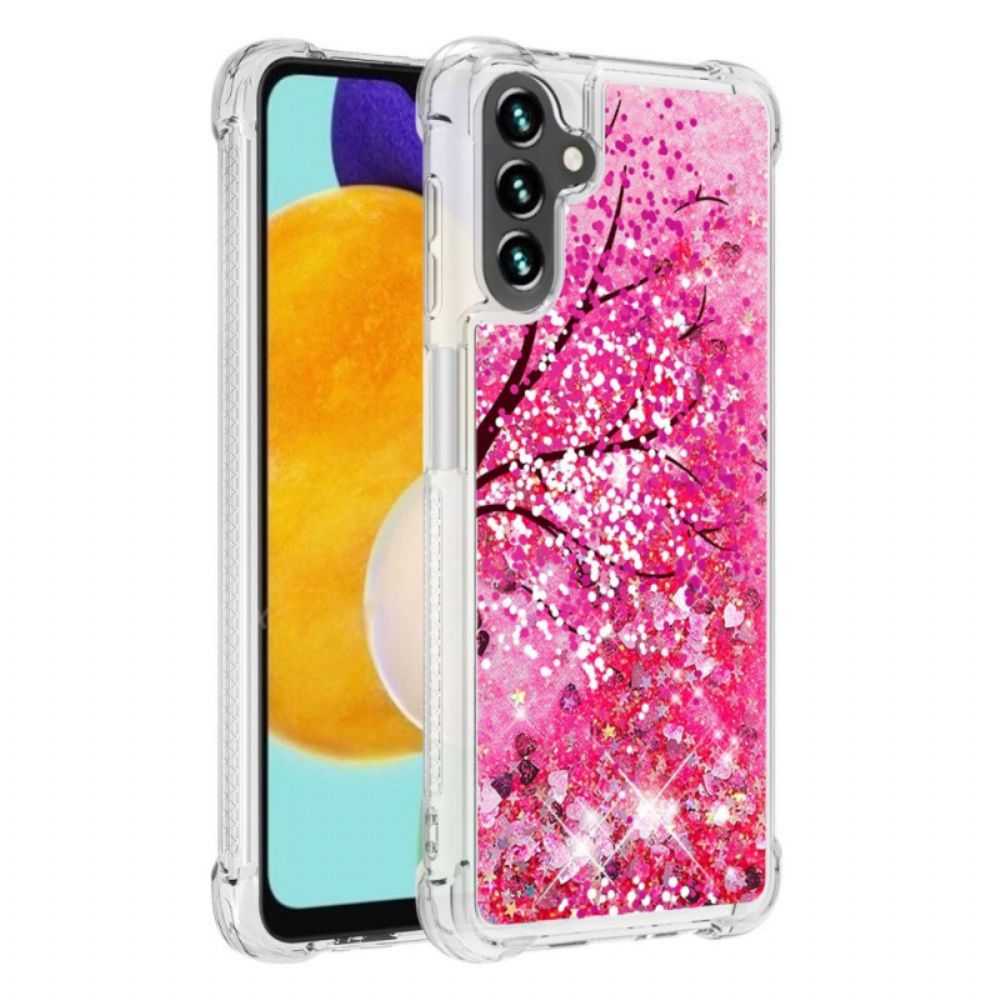 Hoesje voor Samsung Galaxy A13 5G Paillettenboom