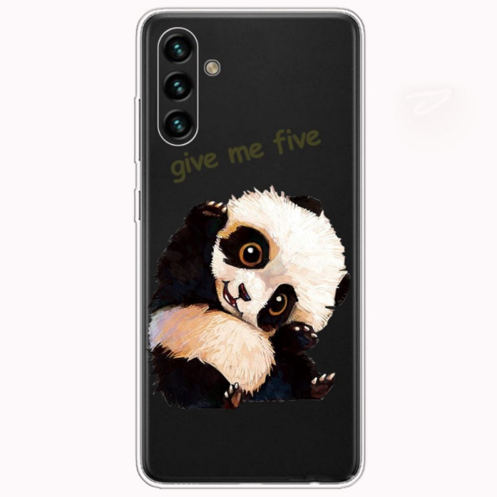 Hoesje voor Samsung Galaxy A13 5G Panda Geef Me Vijf