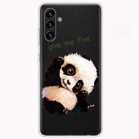 Hoesje voor Samsung Galaxy A13 5G Panda Geef Me Vijf