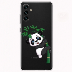 Hoesje voor Samsung Galaxy A13 5G Panda Op Bamboe