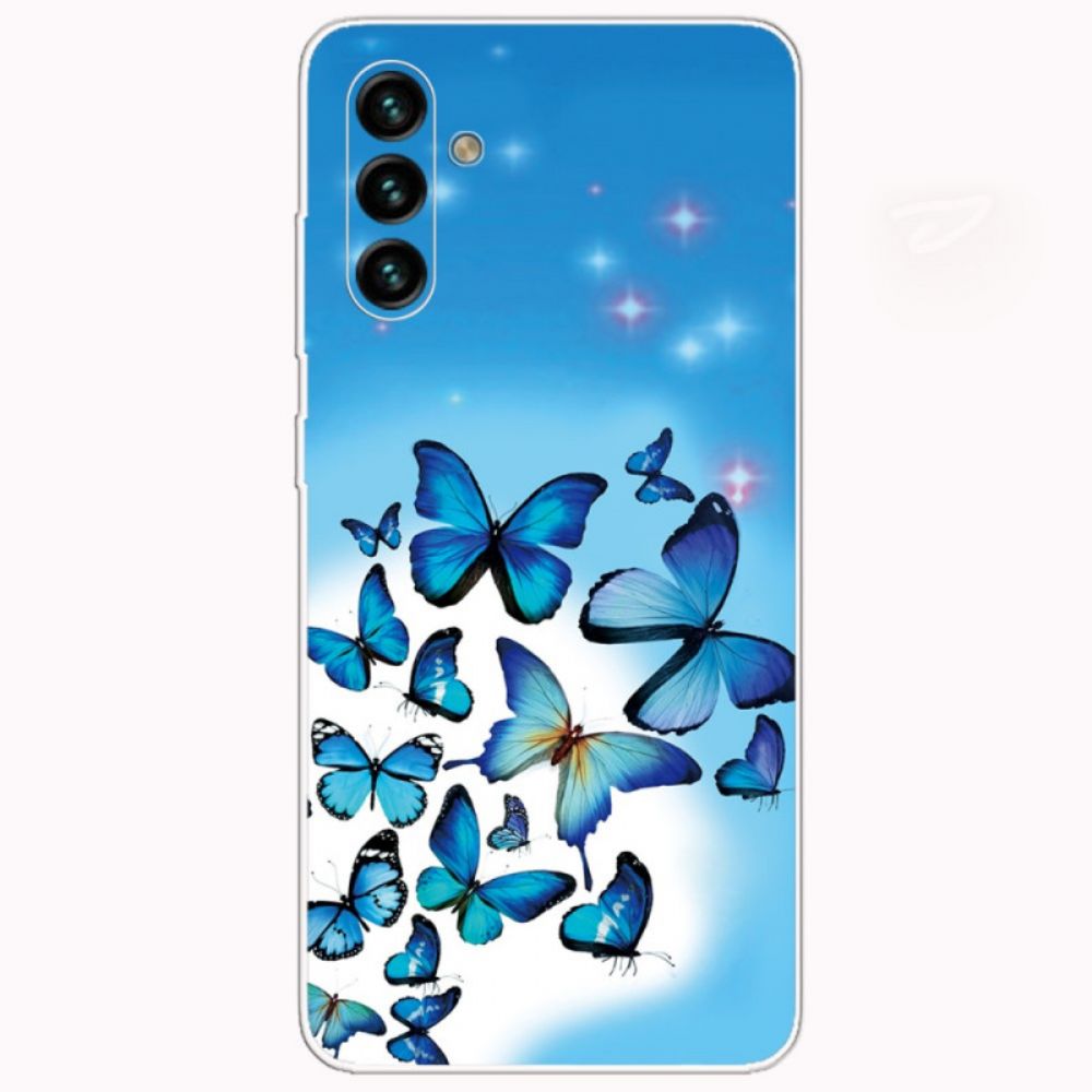 Hoesje voor Samsung Galaxy A13 5G Vlinders Vlinders