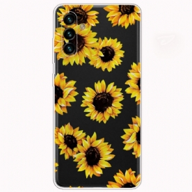 Hoesje voor Samsung Galaxy A13 5G Zonnebloemen