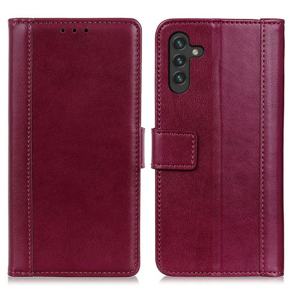 Leren Hoesje voor Samsung Galaxy A13 5G Stijl Leer Elegantie