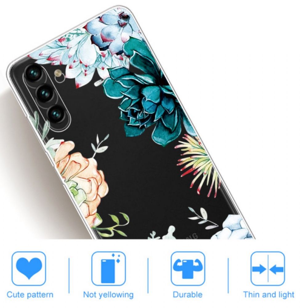 Telefoonhoesje voor Samsung Galaxy A13 5G Aquarel Bloemen