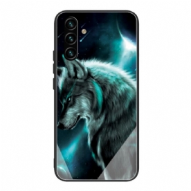 Telefoonhoesje voor Samsung Galaxy A13 5G Wolf Van Gehard Glas