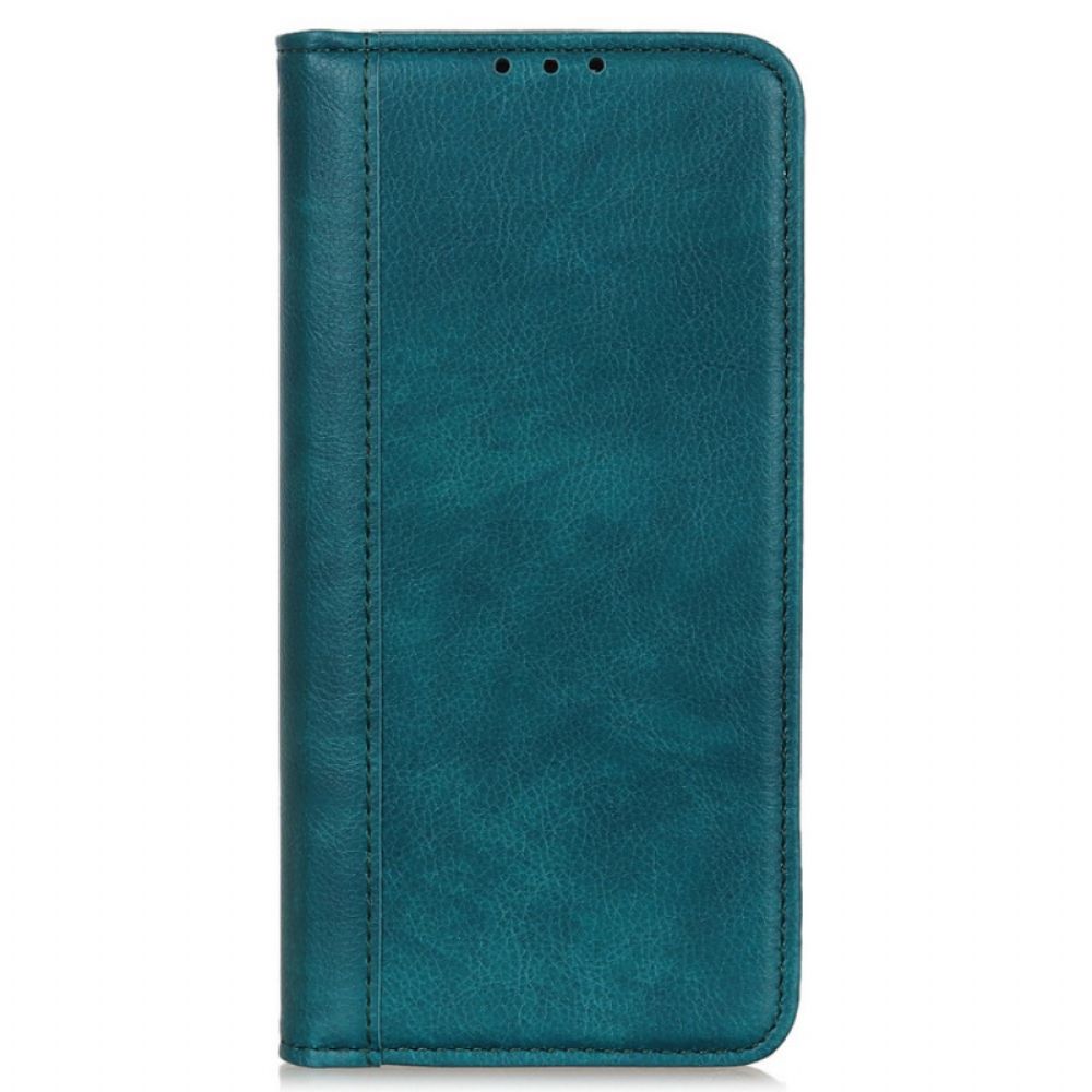 Bescherming Hoesje voor Huawei Nova 9 / Honor 50 Folio-hoesje Elegance Split Litchi Leer