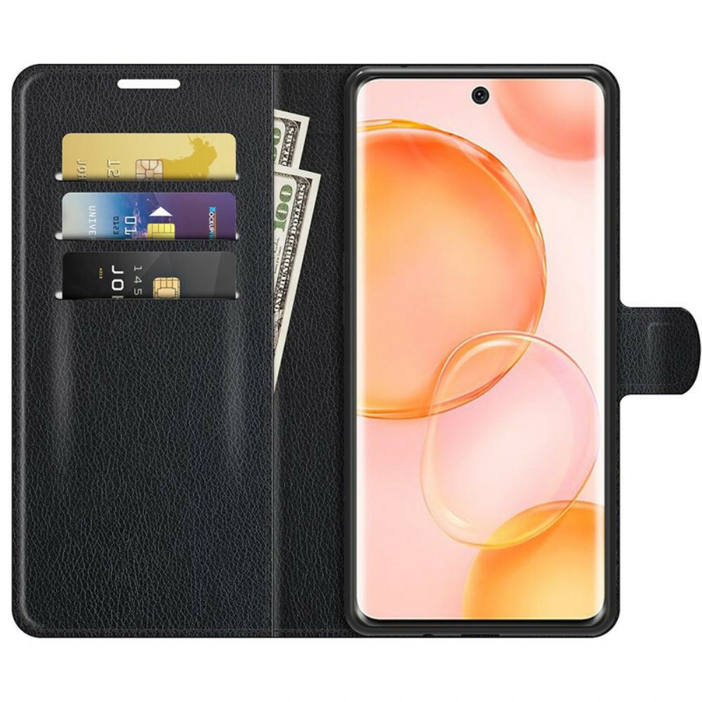 Flip Case voor Huawei Nova 9 / Honor 50 Klassiek Kunstleer