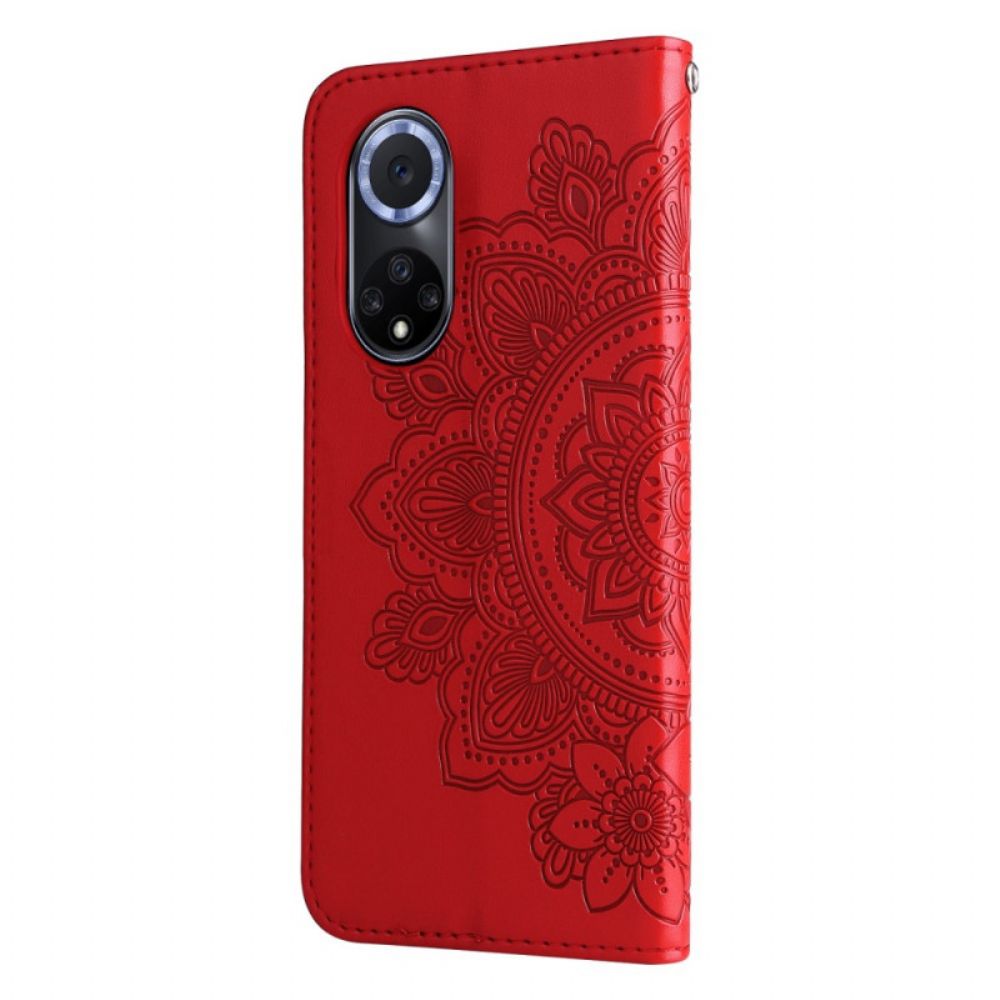 Folio-hoesje voor Huawei Nova 9 / Honor 50 Mandala's