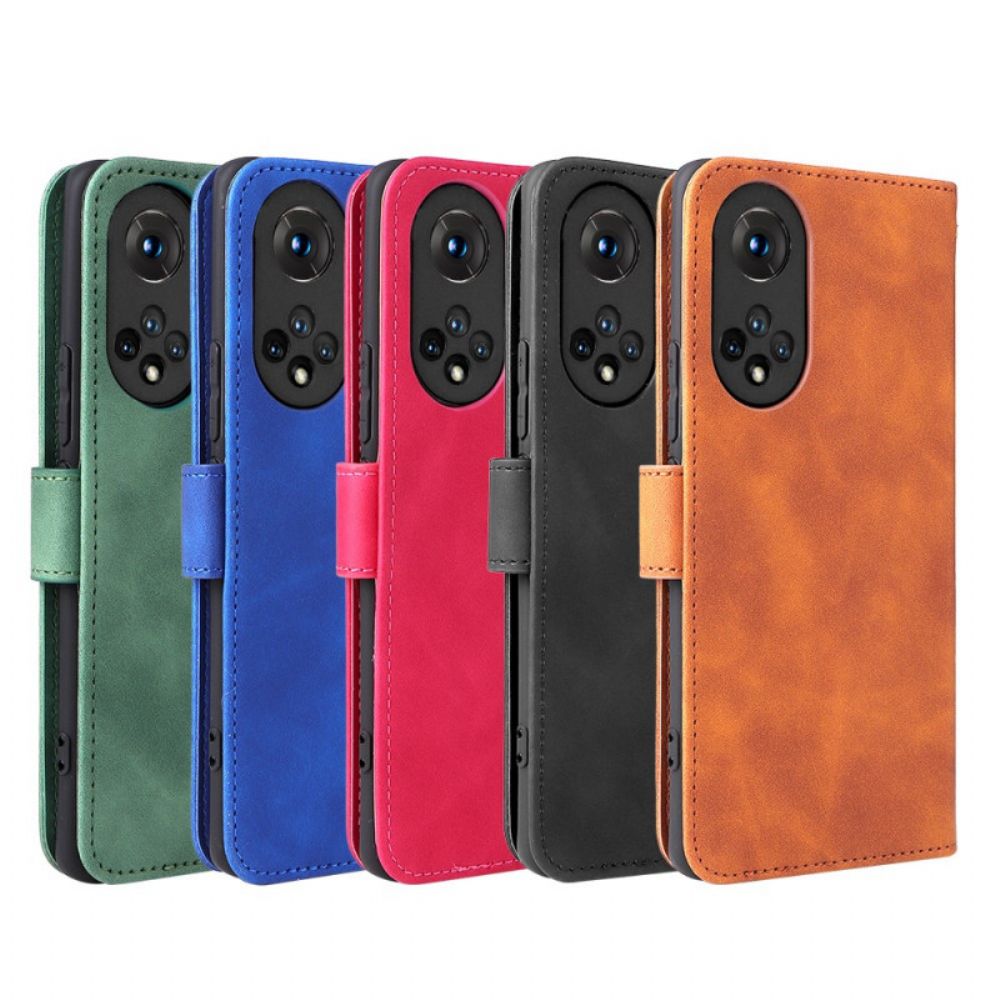 Folio-hoesje voor Huawei Nova 9 / Honor 50 Skin-touch