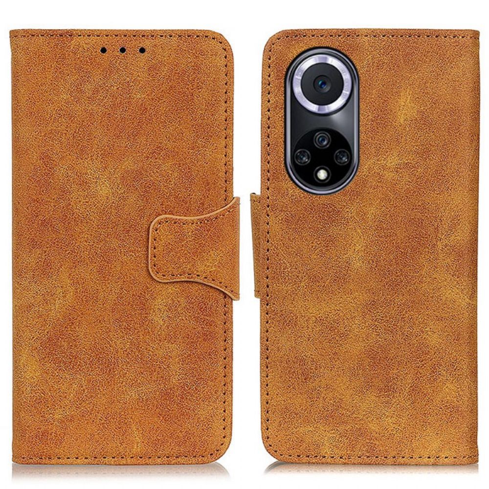 Folio-hoesje voor Huawei Nova 9 / Honor 50 Vintage Splitleer