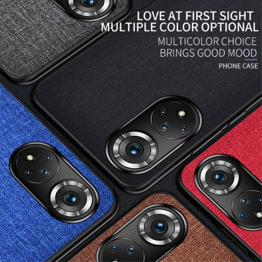 Hoesje voor Huawei Nova 9 / Honor 50 Textuurdoek