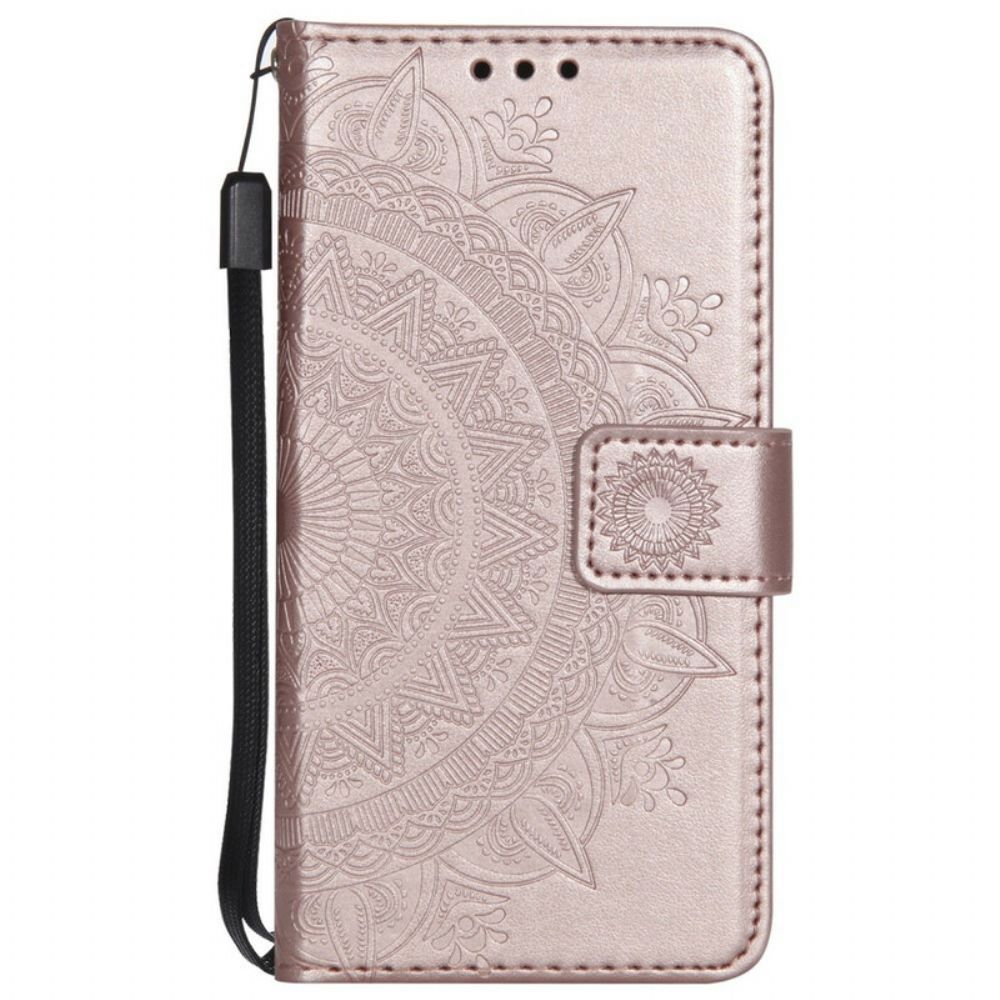 Folio-hoesje voor iPhone 6 / 6S Zon Mandala