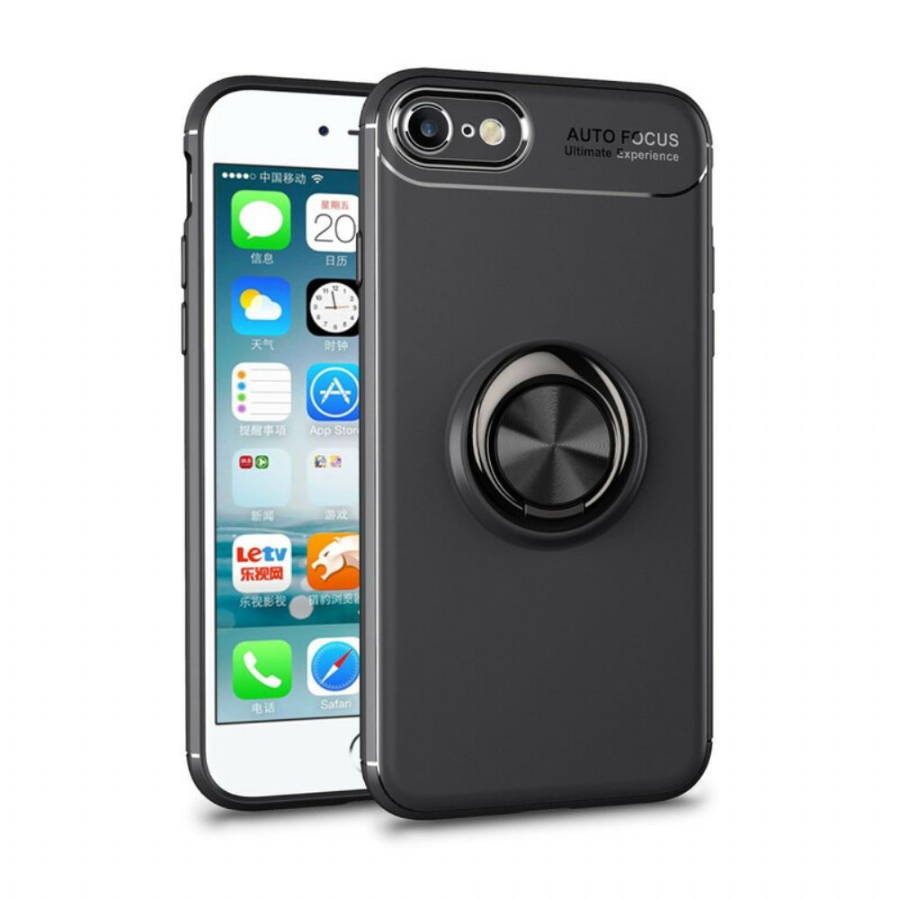 Hoesje voor iPhone 6 / 6S Magnetische Roterende Ring