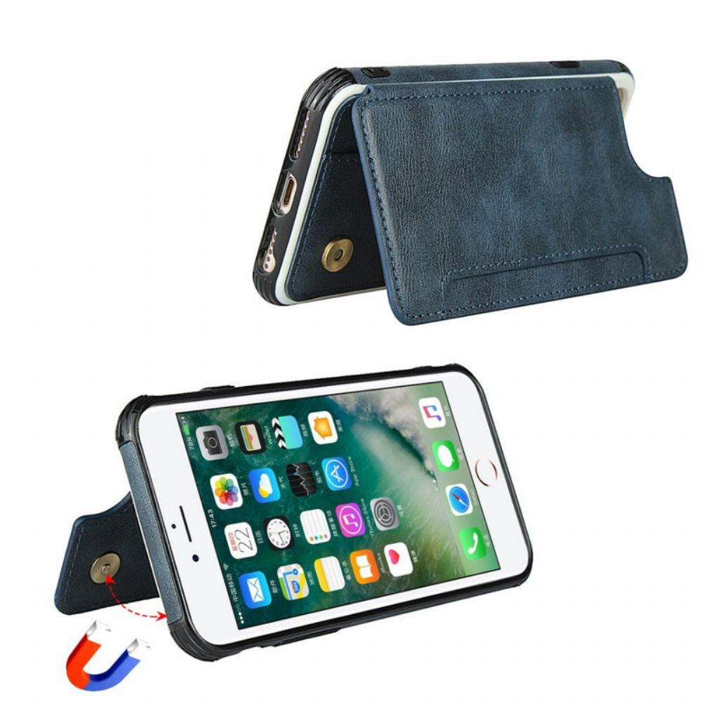 Hoesje voor iPhone 6 / 6S Portemonnee Leren Portemonnee Meer