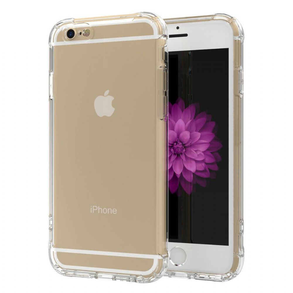 Hoesje voor iPhone 6 / 6S Transparant Leeu-ontwerp