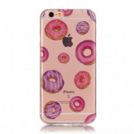 Hoesje voor iPhone 6 / 6S Transparante Donut Ventilator