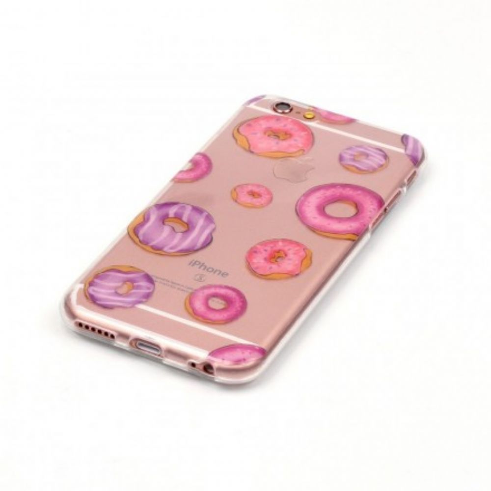 Hoesje voor iPhone 6 / 6S Transparante Donut Ventilator