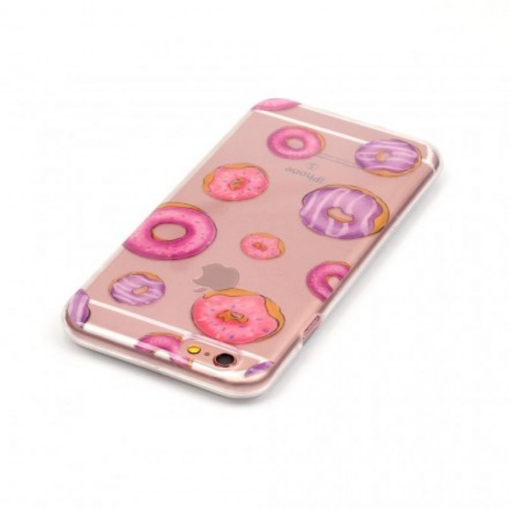 Hoesje voor iPhone 6 / 6S Transparante Donut Ventilator