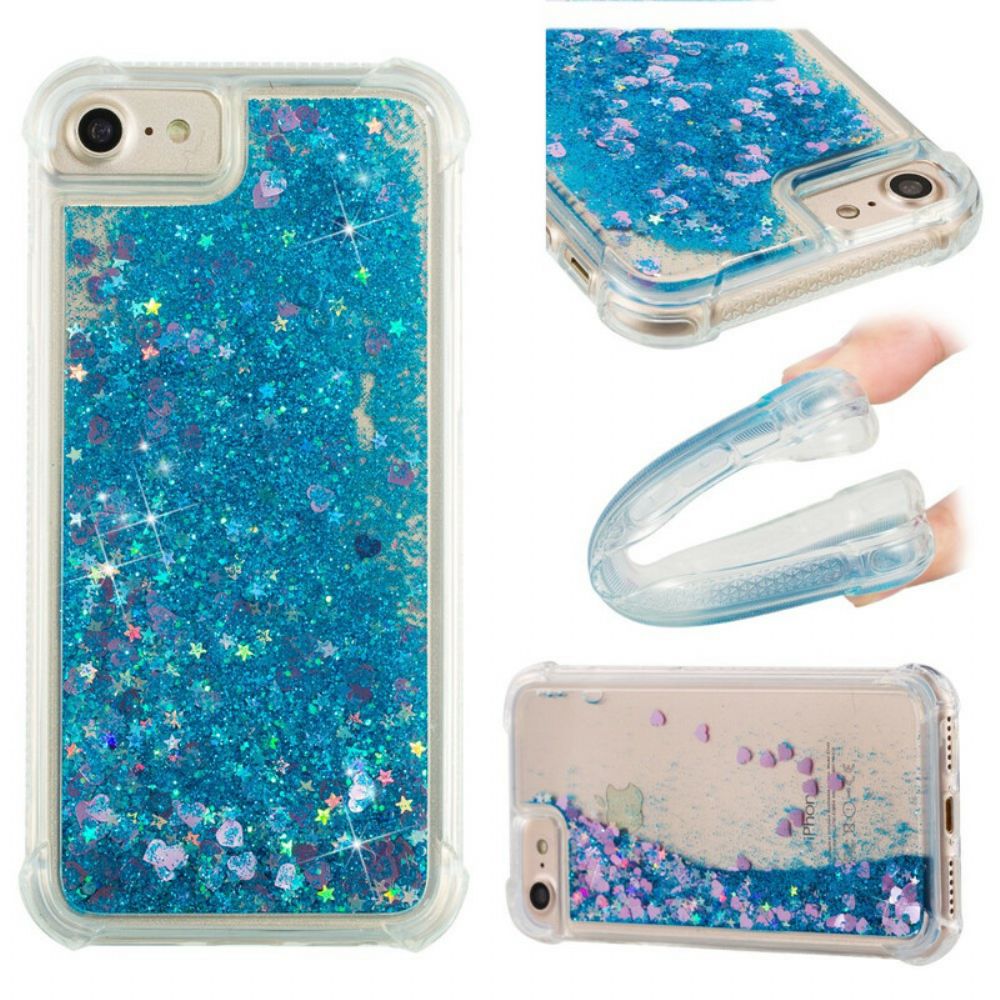 Hoesje voor iPhone 6 / 6S Wil Je Glitter