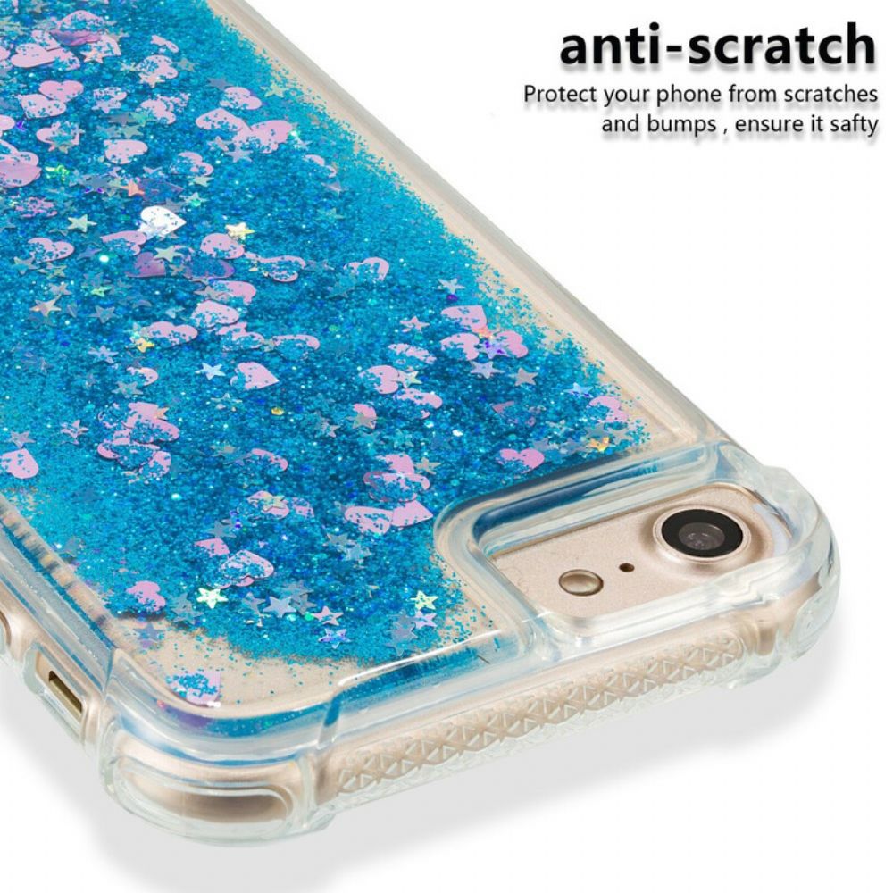 Hoesje voor iPhone 6 / 6S Wil Je Glitter