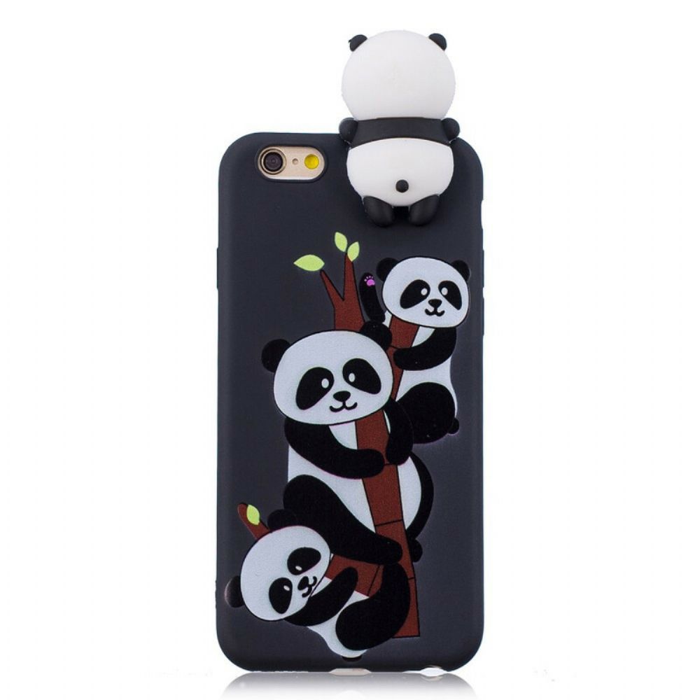 Telefoonhoesje voor iPhone 6 / 6S Eric De Panda 3d