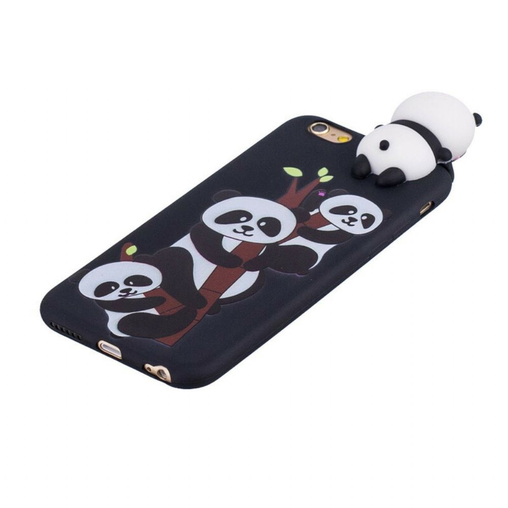 Telefoonhoesje voor iPhone 6 / 6S Eric De Panda 3d