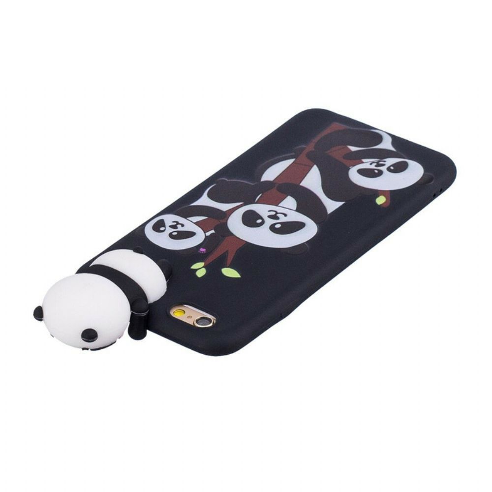 Telefoonhoesje voor iPhone 6 / 6S Eric De Panda 3d