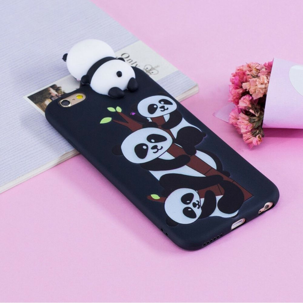 Telefoonhoesje voor iPhone 6 / 6S Eric De Panda 3d