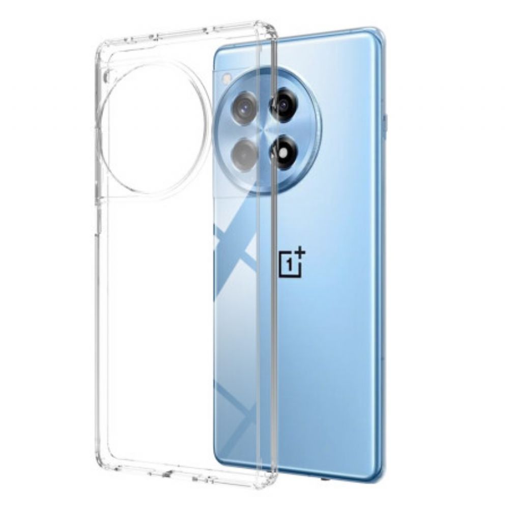 Hoesje Oneplus 12r Transparant Anti-vergeling Bescherming Hoesje