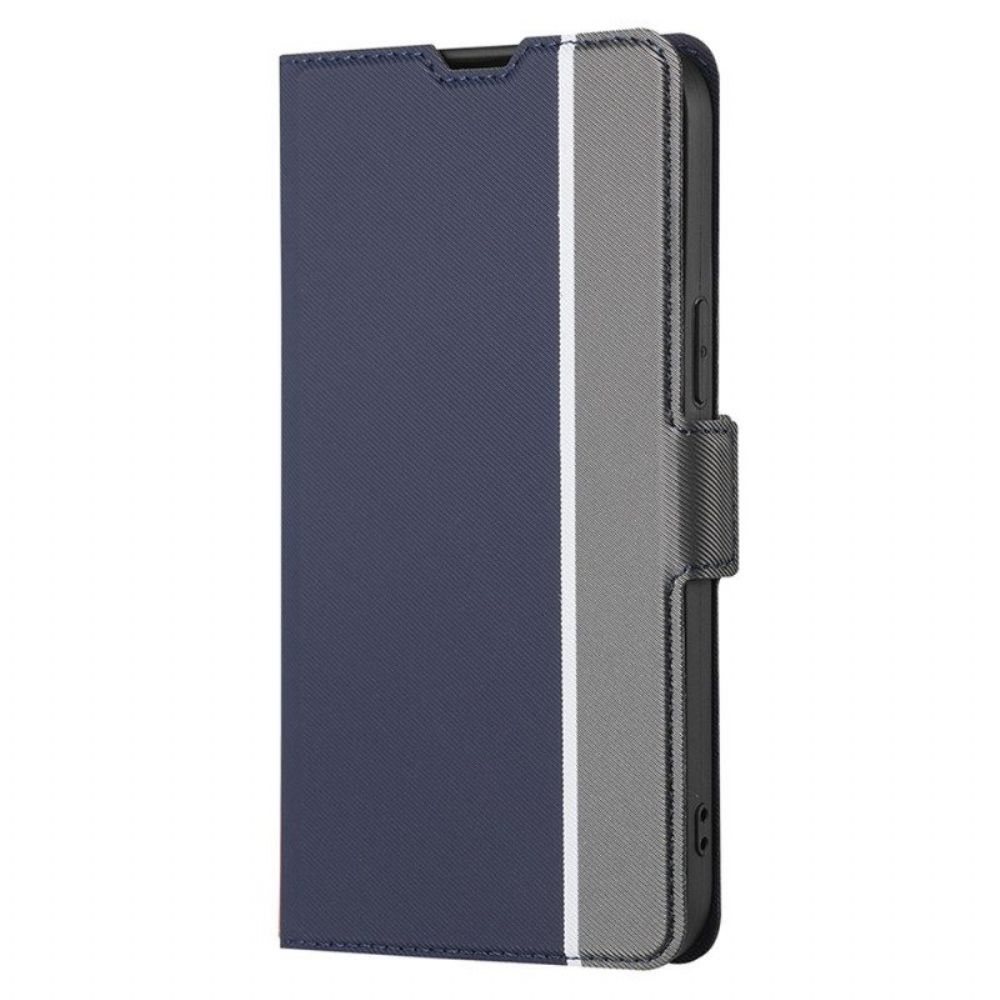 Flip Case voor Honor Magic 5 Lite Twee Toon