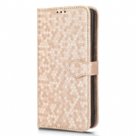 Folio-hoesje voor Honor Magic 5 Lite Met Ketting Strappy-patroon In 3d