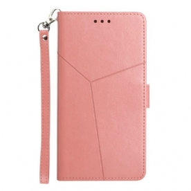 Folio-hoesje voor Honor Magic 5 Lite Met Ketting Y Strappy-ontwerp