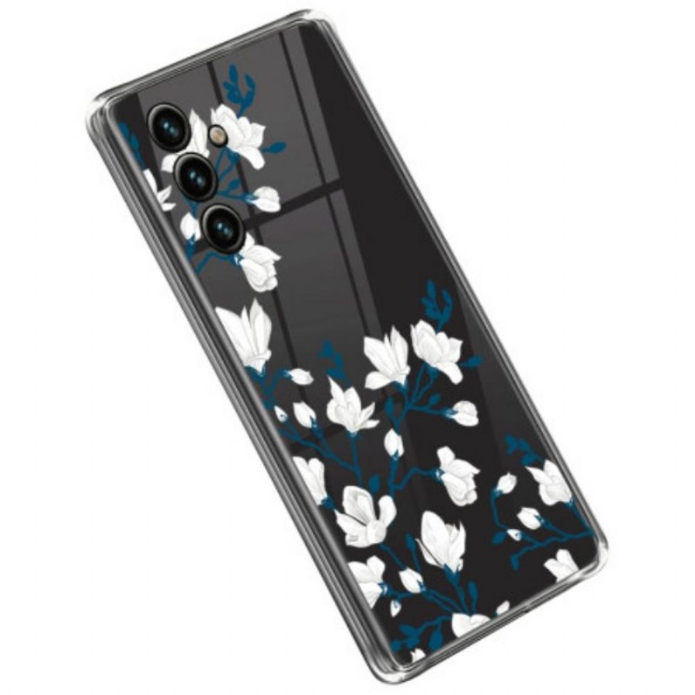 Hoesje voor Samsung Galaxy A14 / A14 5G Marmer Strippen