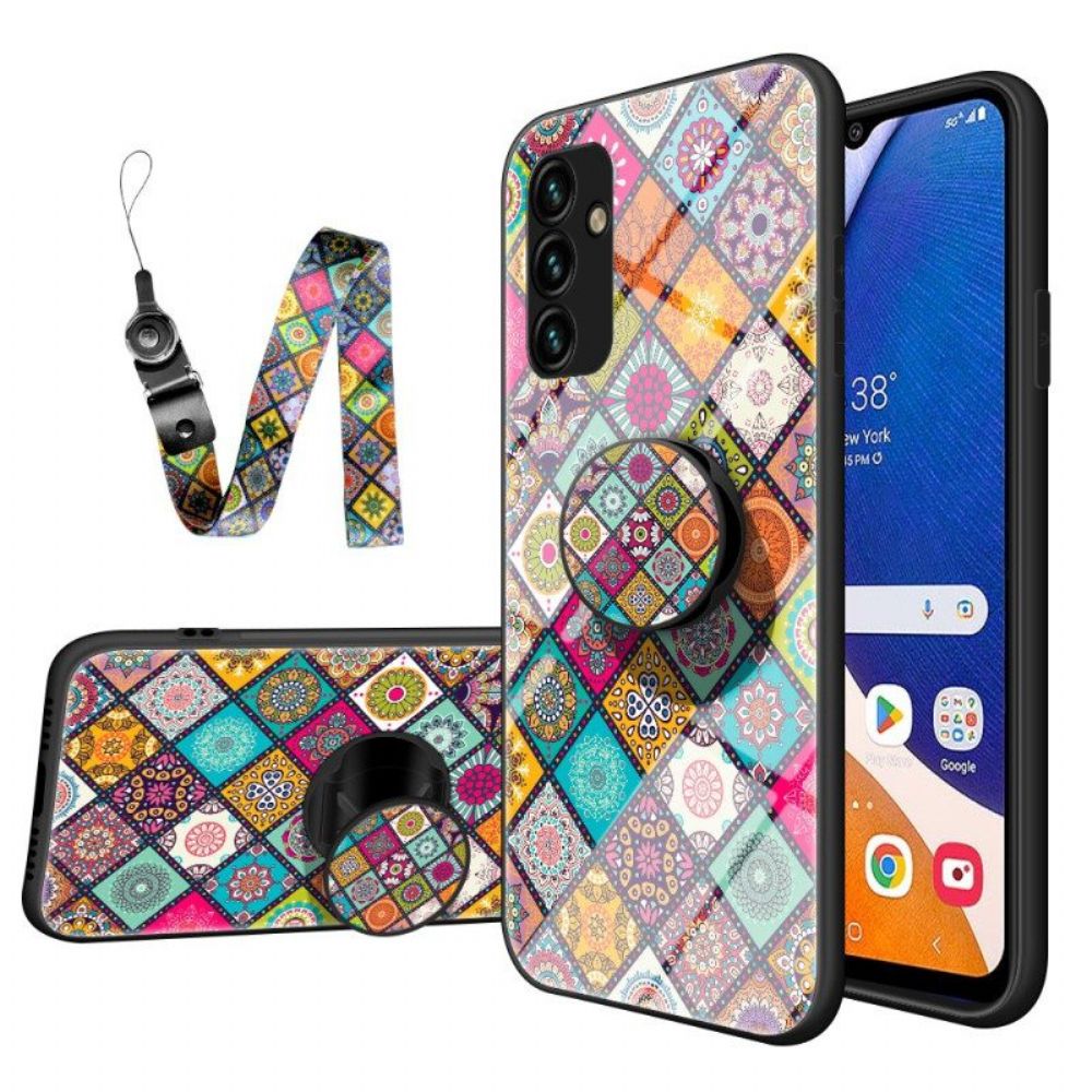 Telefoonhoesje voor Samsung Galaxy A14 / A14 5G Met Riemclip