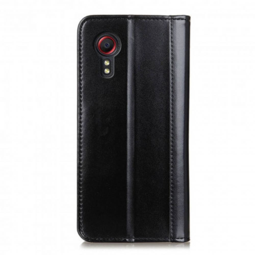 Bescherming Hoesje voor Samsung Galaxy XCover 5 Folio-hoesje Glanzend Splitleer