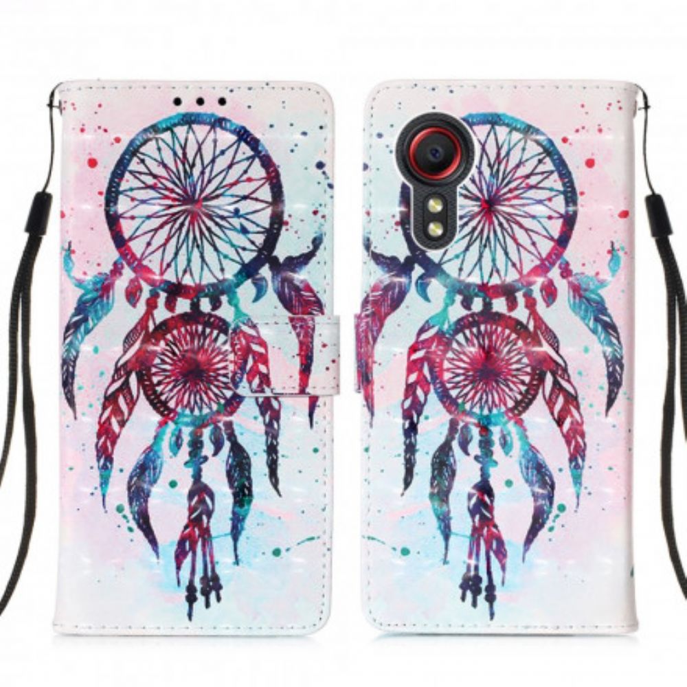 Folio-hoesje voor Samsung Galaxy XCover 5 Aquarel Dromenvanger