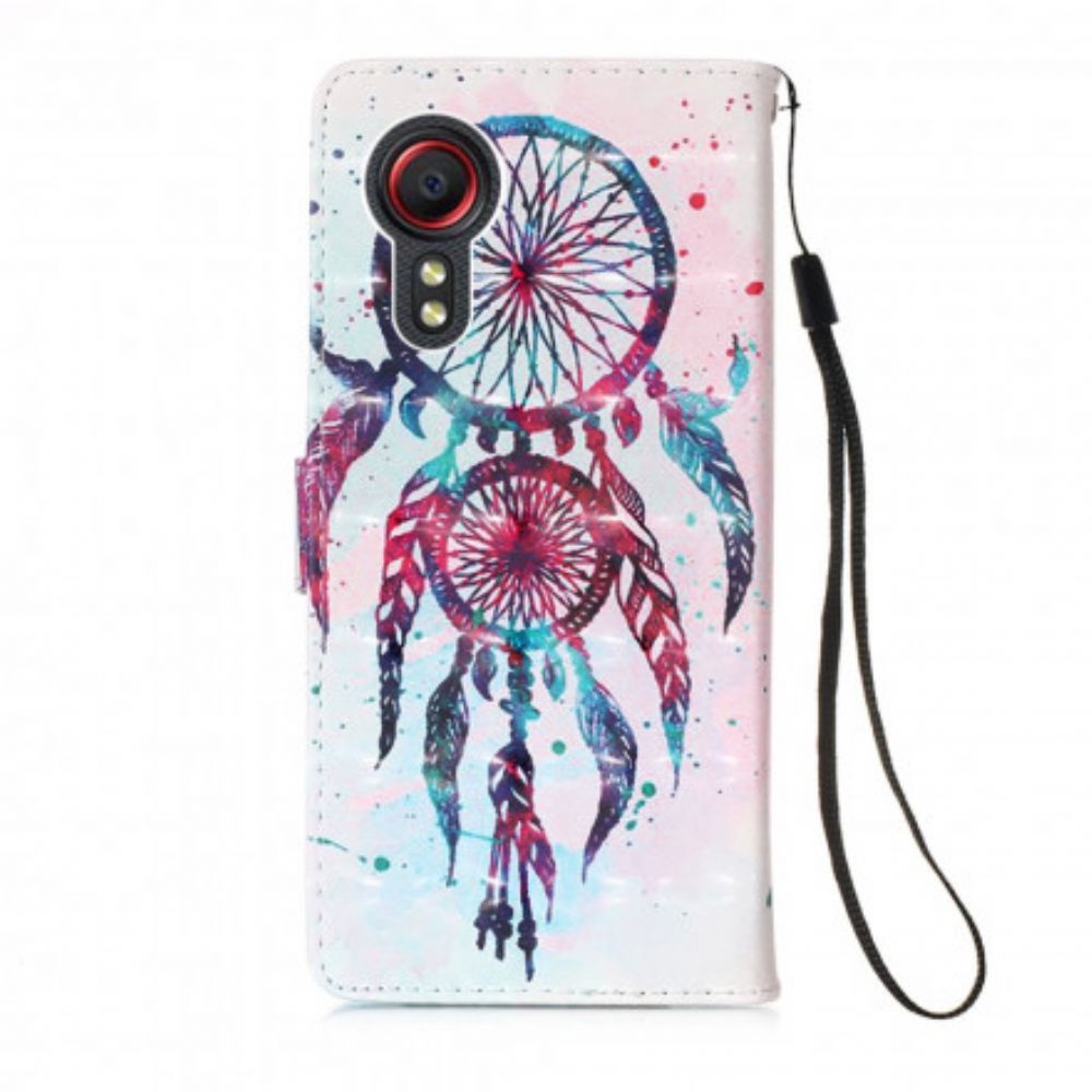 Folio-hoesje voor Samsung Galaxy XCover 5 Aquarel Dromenvanger