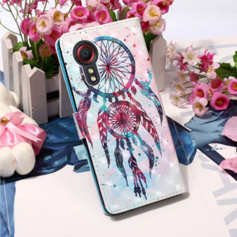 Folio-hoesje voor Samsung Galaxy XCover 5 Aquarel Dromenvanger