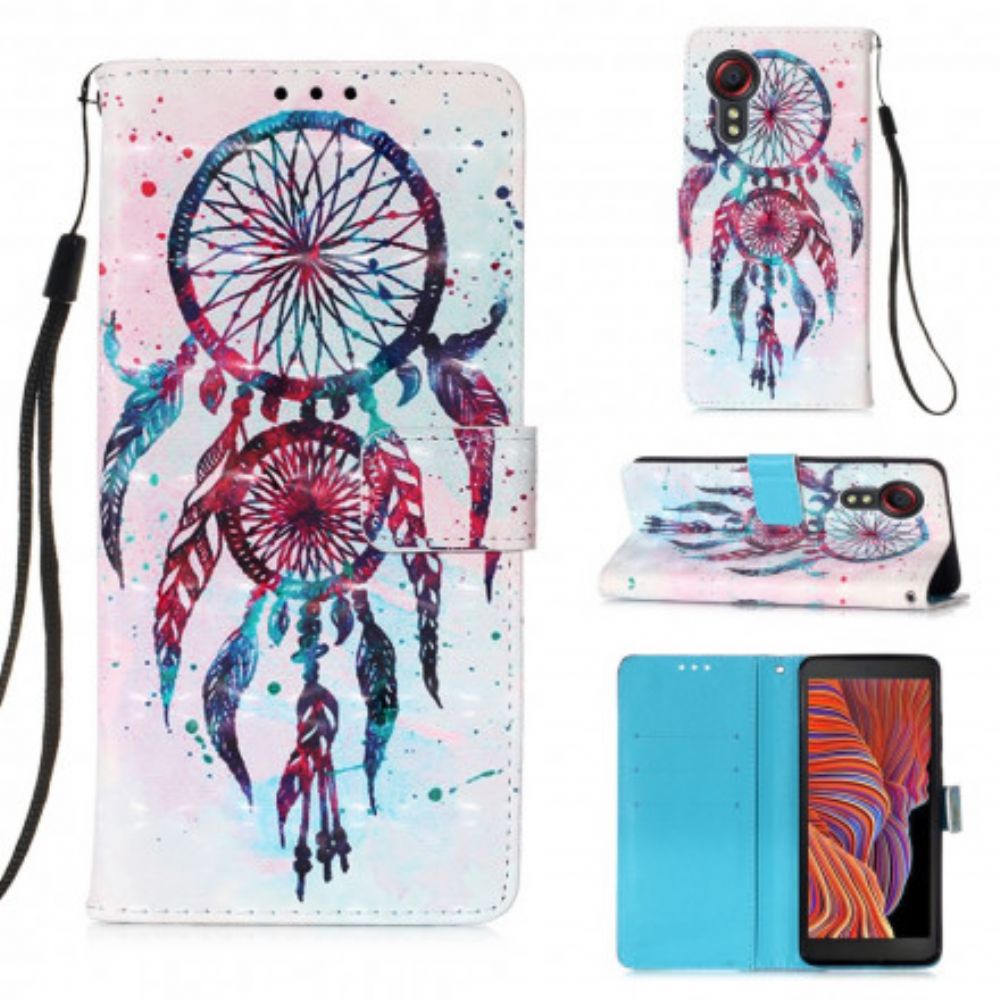 Folio-hoesje voor Samsung Galaxy XCover 5 Aquarel Dromenvanger