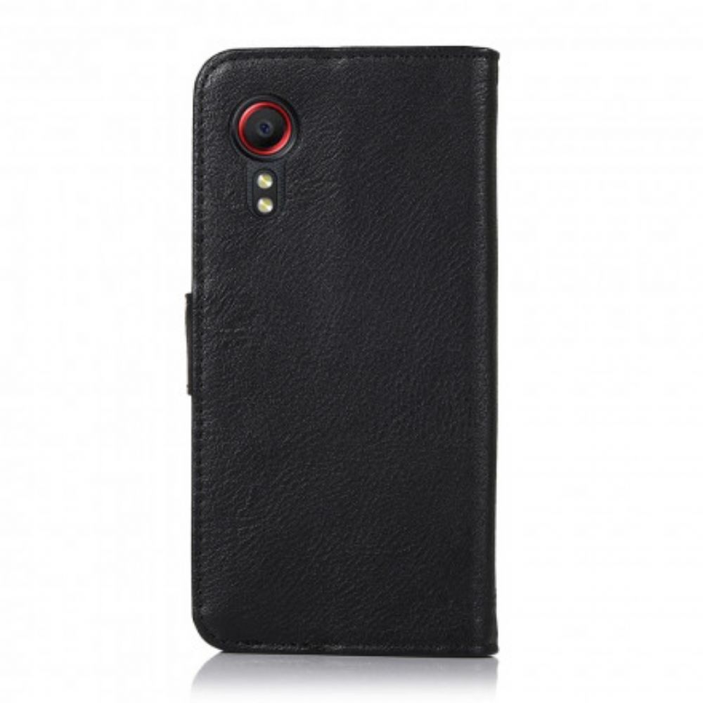 Folio-hoesje voor Samsung Galaxy XCover 5 Imitatieleer Khazneh