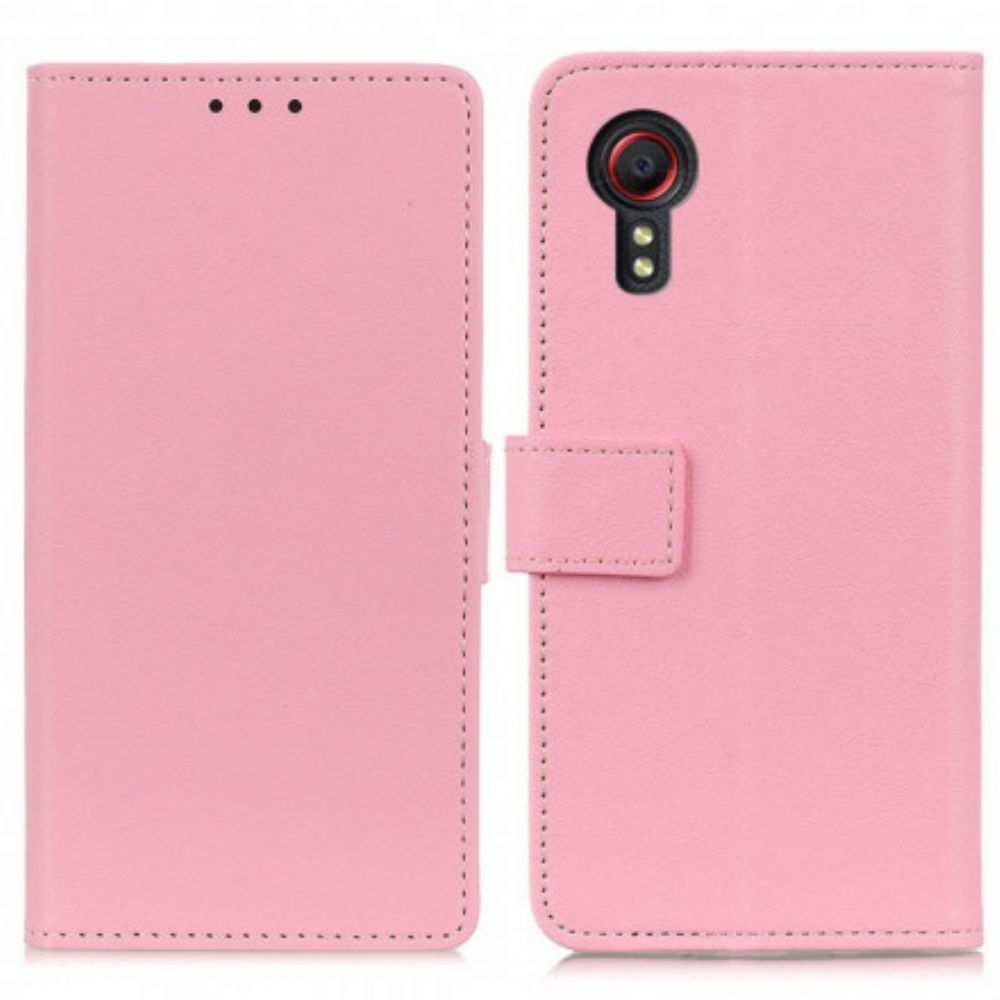 Folio-hoesje voor Samsung Galaxy XCover 5 Klassiek