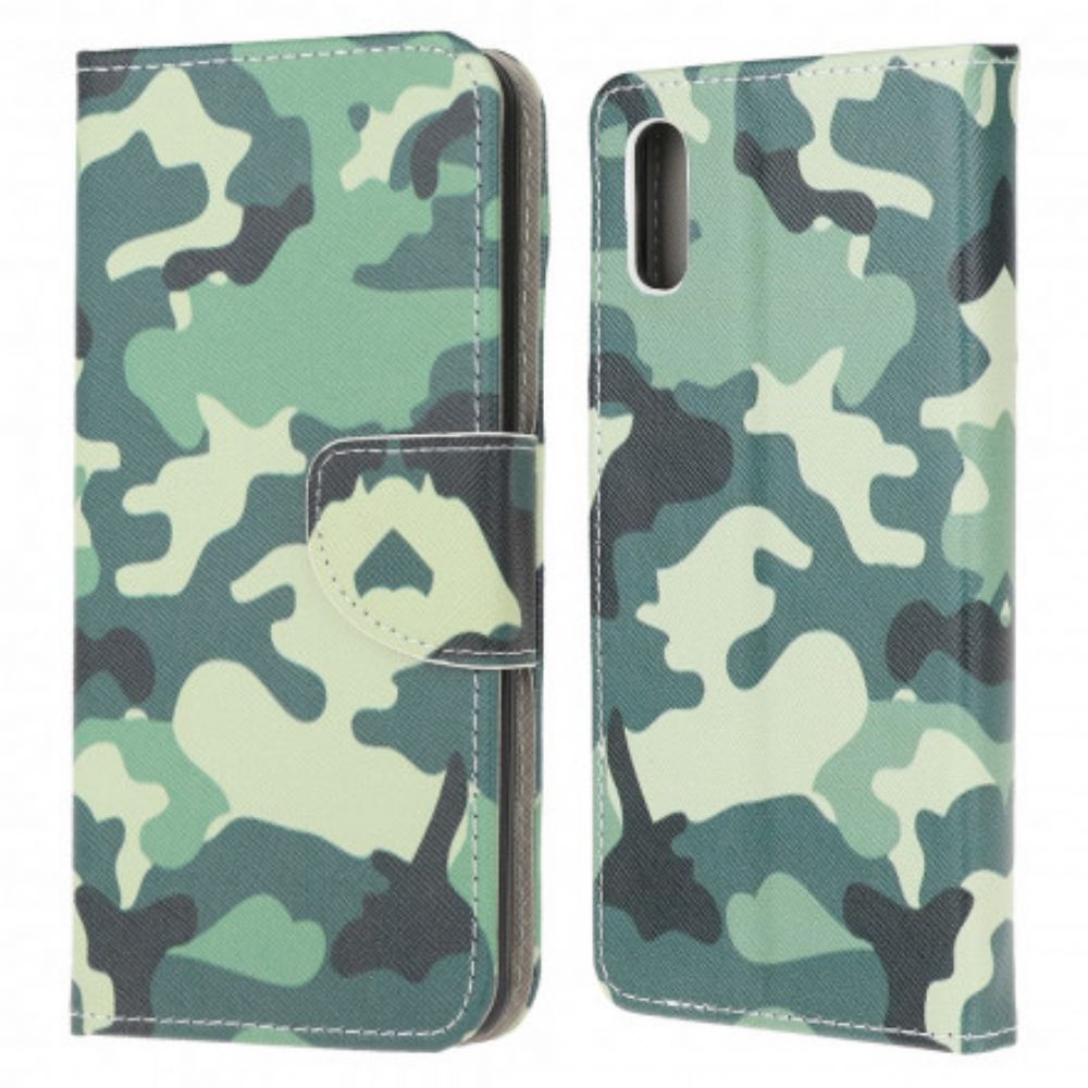 Folio-hoesje voor Samsung Galaxy XCover 5 Militaire Camouflage