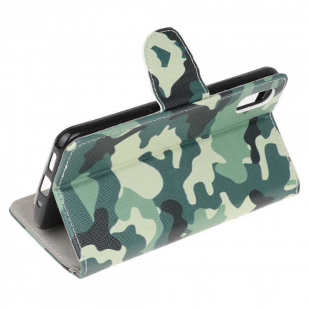 Folio-hoesje voor Samsung Galaxy XCover 5 Militaire Camouflage