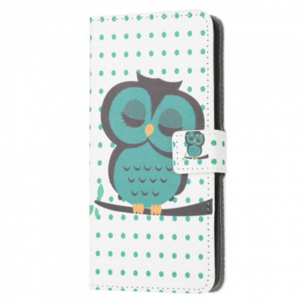 Folio-hoesje voor Samsung Galaxy XCover 5 Slapende Uil