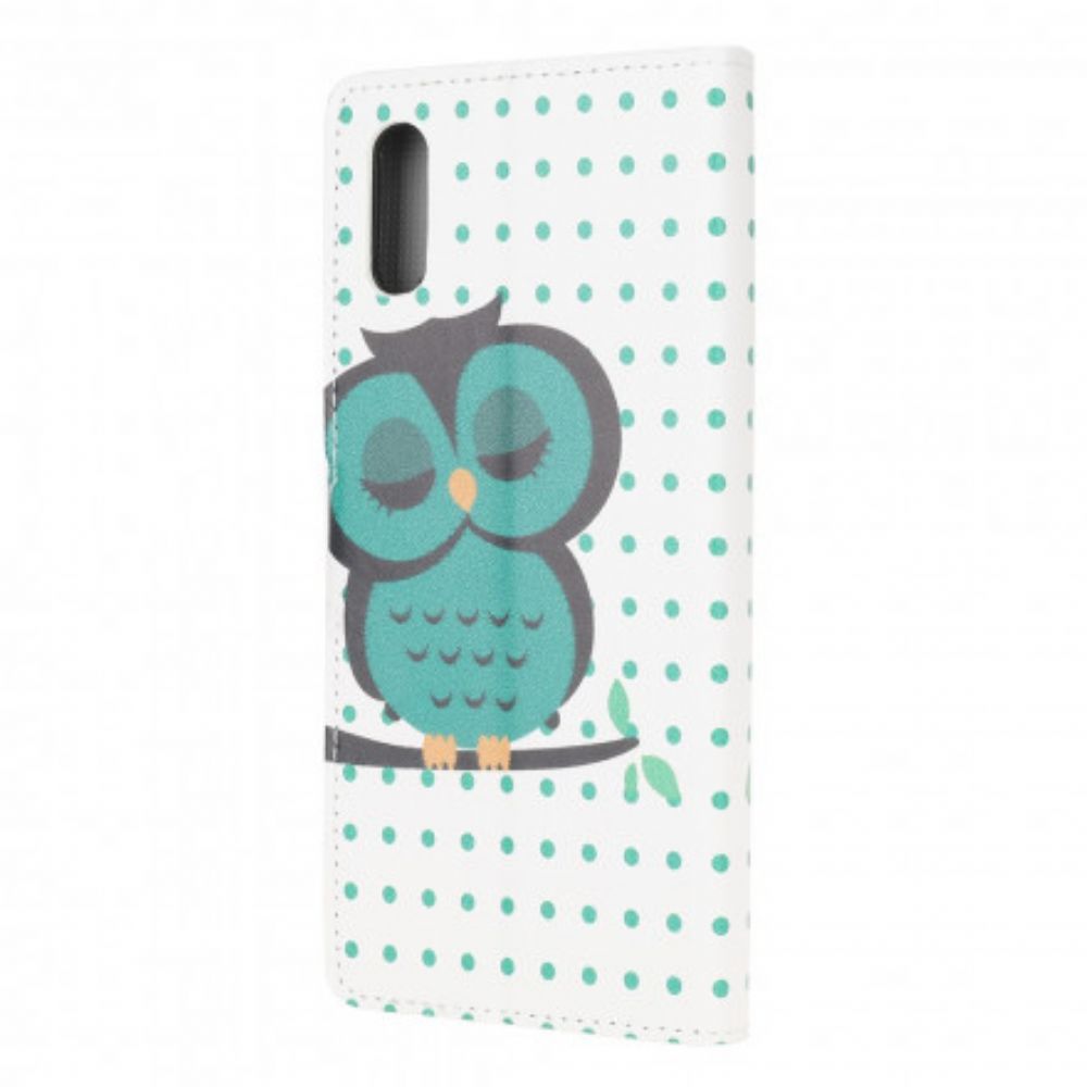 Folio-hoesje voor Samsung Galaxy XCover 5 Slapende Uil