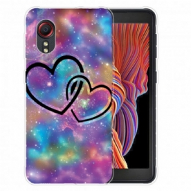 Hoesje voor Samsung Galaxy XCover 5 Geketende Harten