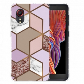 Hoesje voor Samsung Galaxy XCover 5 Geometrische Marmer