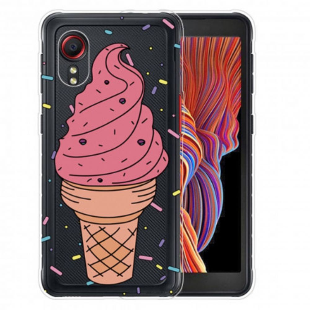 Hoesje voor Samsung Galaxy XCover 5 Ijs