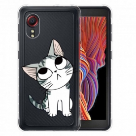 Hoesje voor Samsung Galaxy XCover 5 Lieve Kat