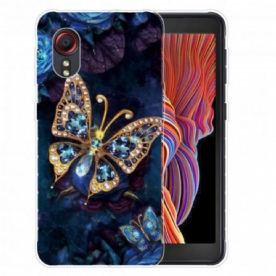 Hoesje voor Samsung Galaxy XCover 5 Luxe Vlinder